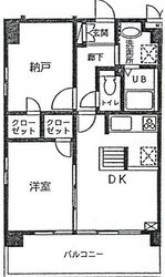 朝日ルミエールの物件間取画像